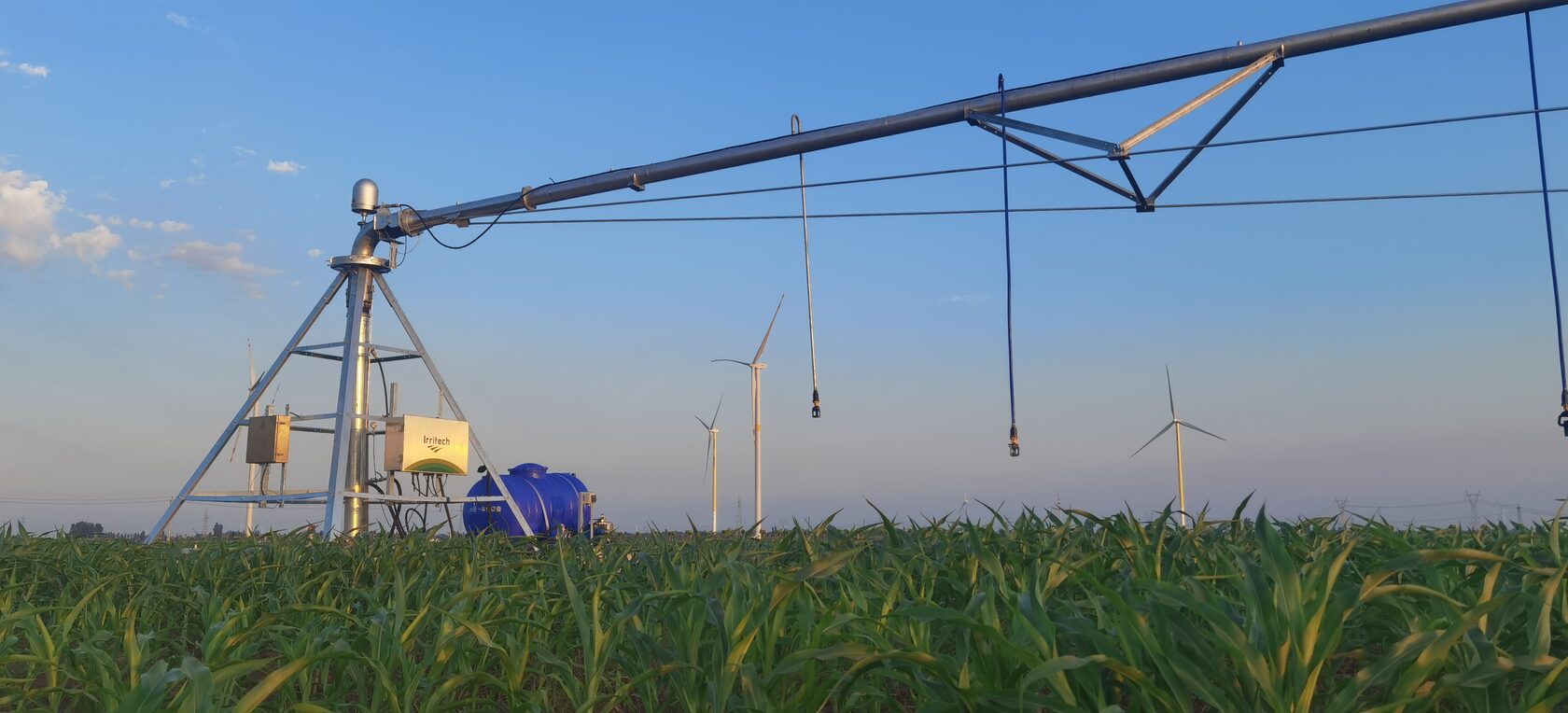 11. Круговая и буксируемая системы орошения Irritech